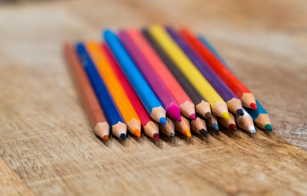 Colored pencils