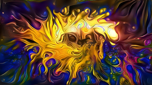 Colorful Abstract Artwork Background Wallpaper