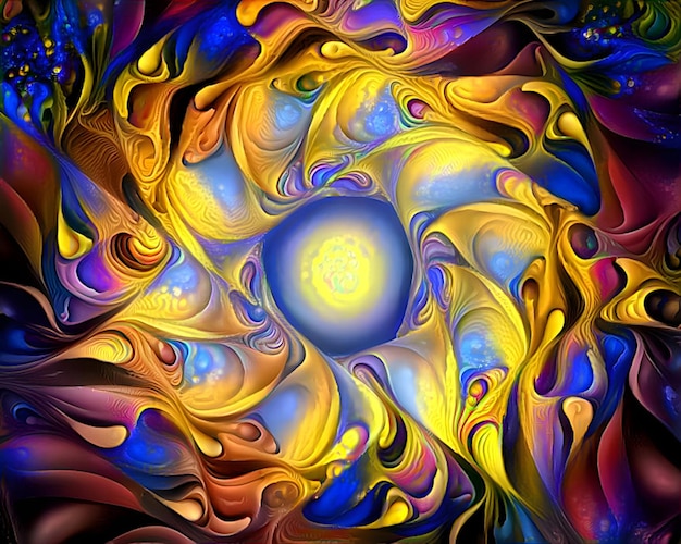 Colorful Abstract Artwork Background Wallpaper