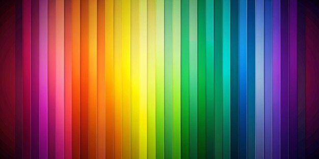 Photo colorful abstract background illustration with rainbow style gradient lines