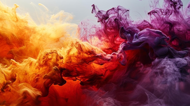 Colorful abstract background Smoke and fog wallpaper