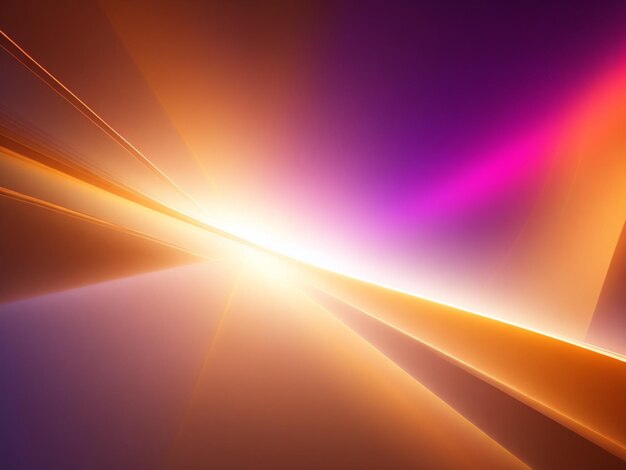 Colorful abstract background with a bright light illuminating the scene