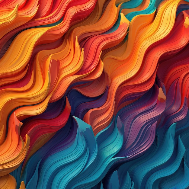 A colorful abstract background with a colorful swirls of colors.