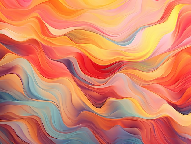 Colorful abstract background with a colorful swirls.