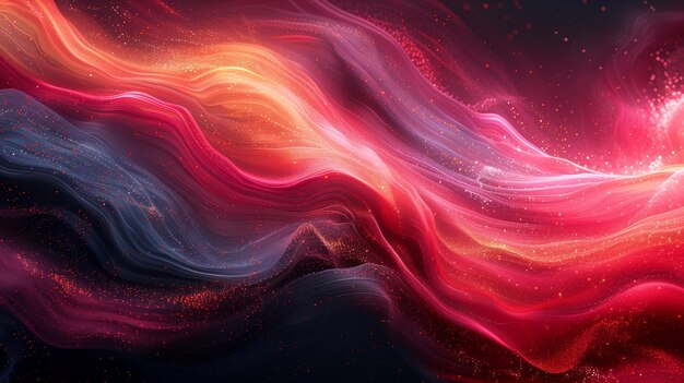 a colorful abstract background with the colors of the rainbow Cosmic Color Dance