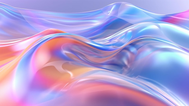 a colorful abstract background with a flowing fabric