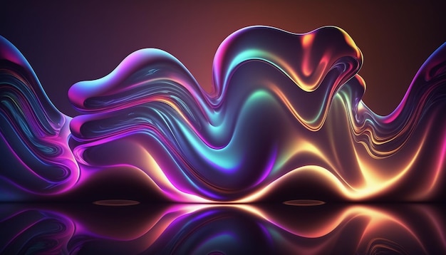 A colorful abstract background with a light effect.