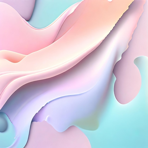 A colorful abstract background with a pink and blue swirls.