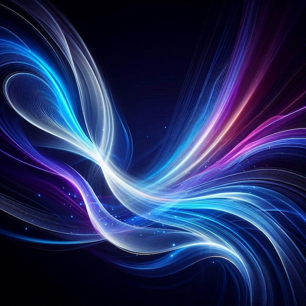 a colorful abstract background with a purple and blue swirl