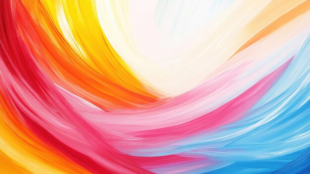 Photo a colorful abstract background with a swirl of colors ai