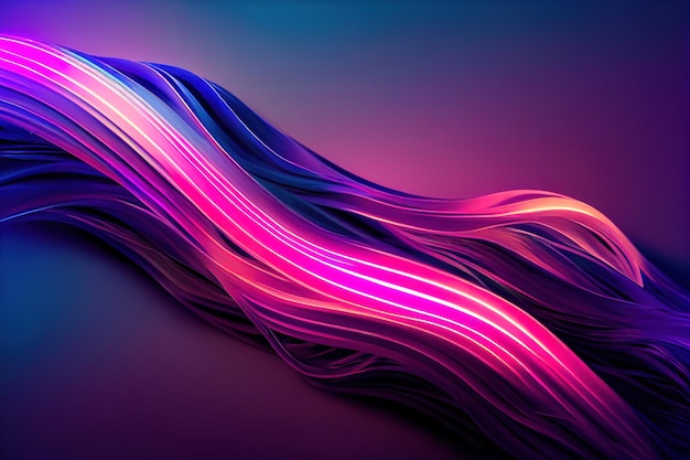 Colorful abstract background with waves art pattern