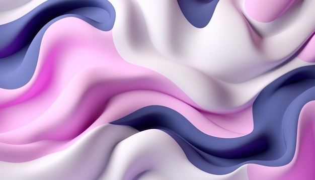 Colorful abstract background with waves