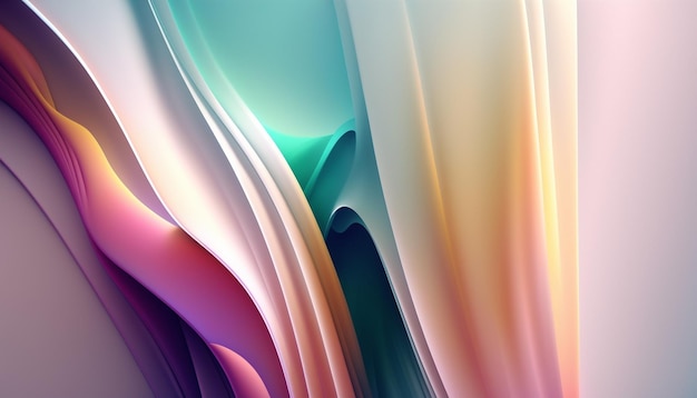 Colorful abstract background with a wavy design.