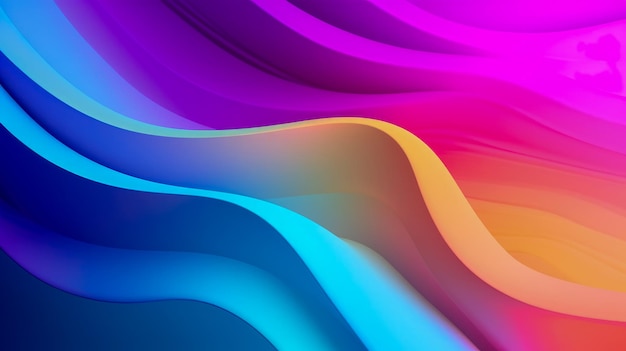 Colorful abstract background with a wavy pattern.