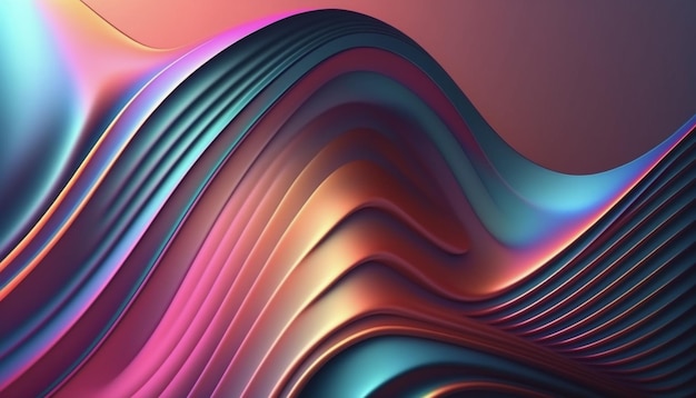 A colorful abstract background with a wavy pattern.