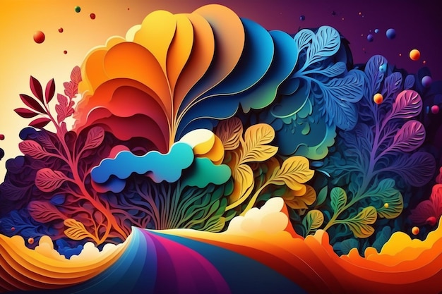 colorful abstract background