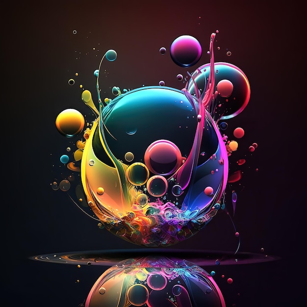 Colorful abstract background