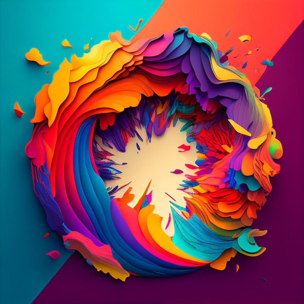 Colorful abstract background