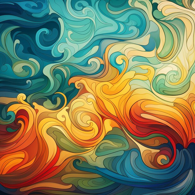 Colorful abstract background