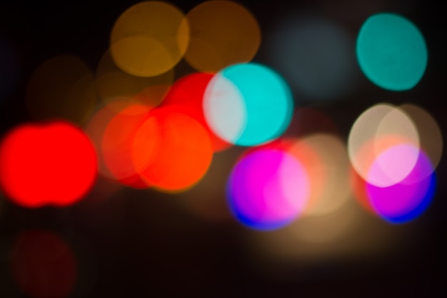 Colorful abstract bokeh Background