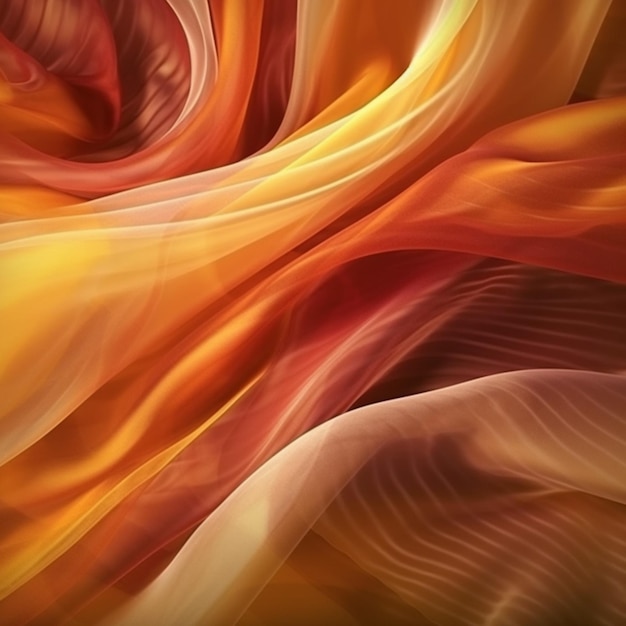 A colorful abstract image of a flowing fabric with the words " fire " on it.