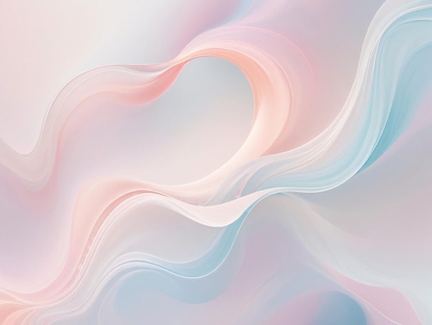 a colorful abstract image of a wave with the pink and blue colors