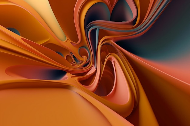 A colorful abstract image of a wavy pattern with the words the word on the bottom