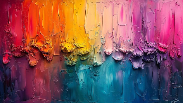 colorful abstract painting for the background