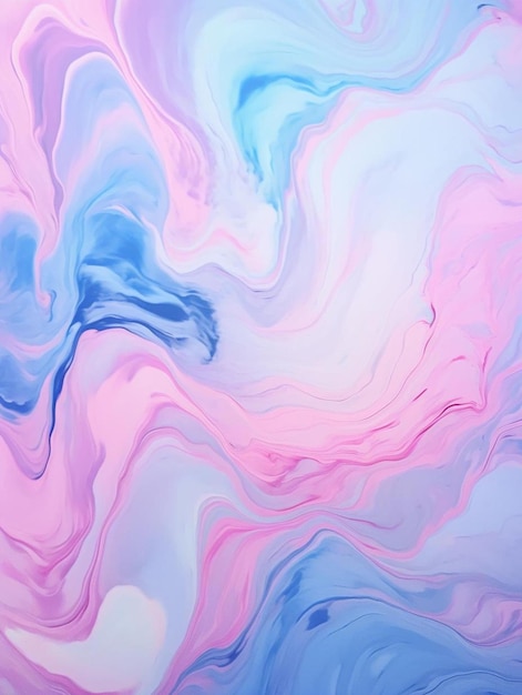 a colorful abstract pattern is shown in pink, blue, and white.