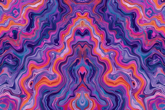 a colorful abstract pattern of the rainbow