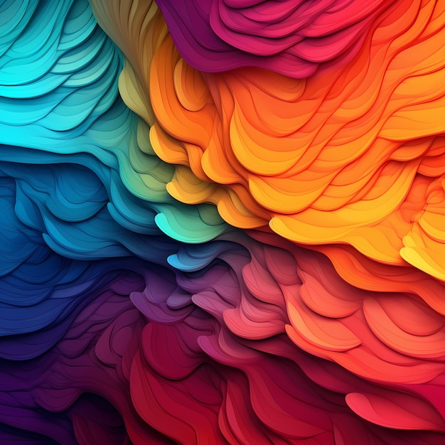 colorful abstract pattern wallpaper 4k