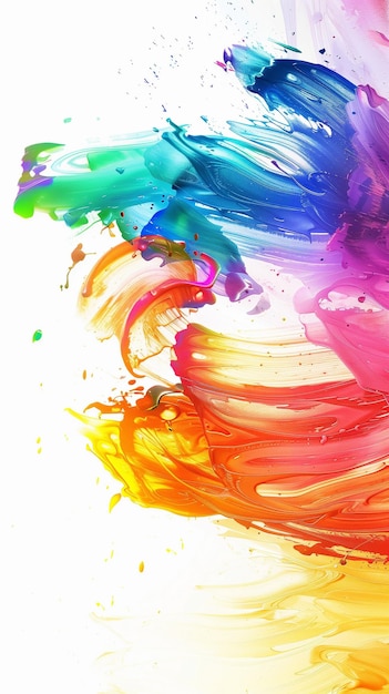 Colorful abstract positive creative background