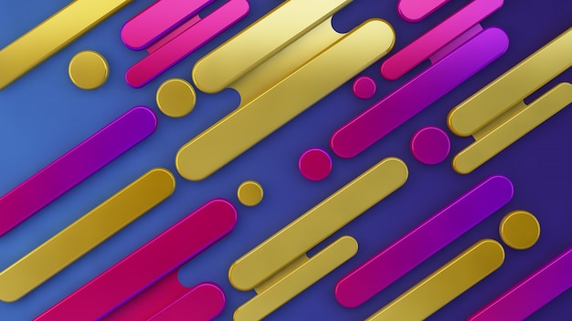 Colorful abstract surface