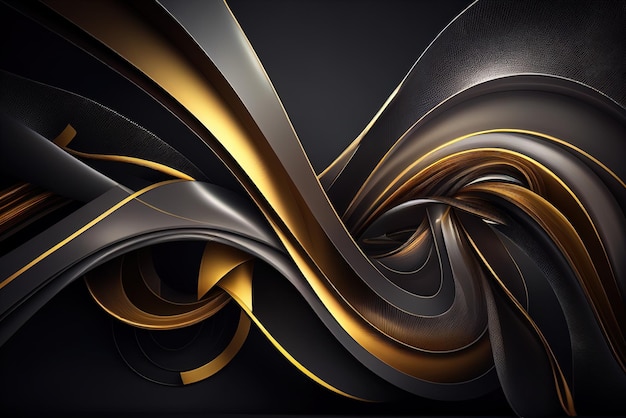 Colorful abstract wallpaper background with lines and swirls