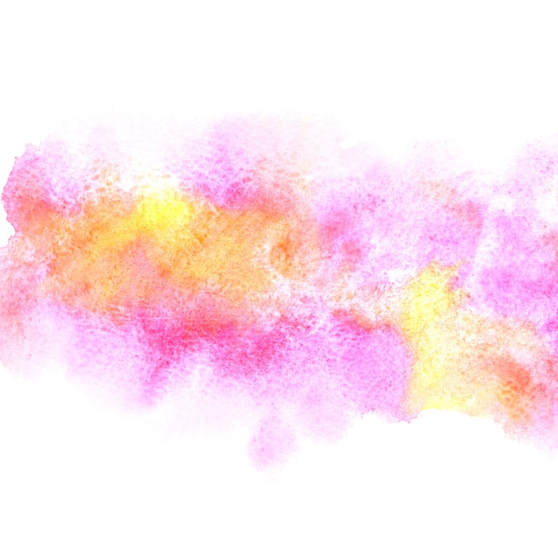 Photo colorful abstract watercolor painted background. vivid element for your design