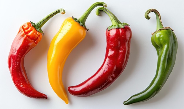 Colorful Assortment of Chili Peppers