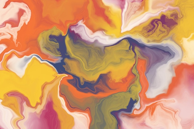 Colorful backdrop with abstract marble texture