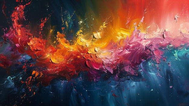 colorful background abstract painting