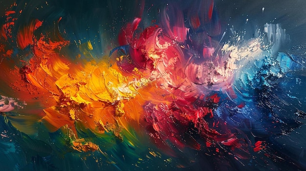 colorful background abstract painting