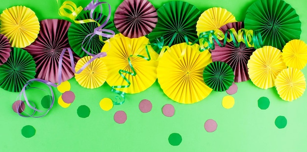 Colorful background of mardi gras or carnival