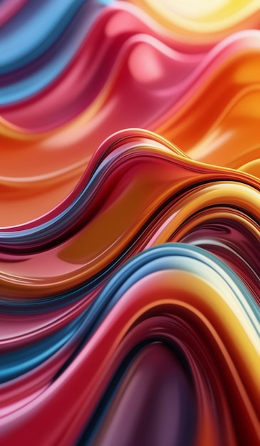 a colorful background of the rainbow colored glass