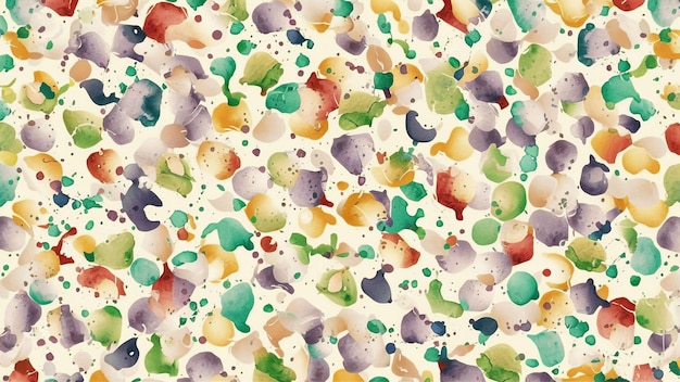 Colorful background of watercolor stains and colour splased pattern