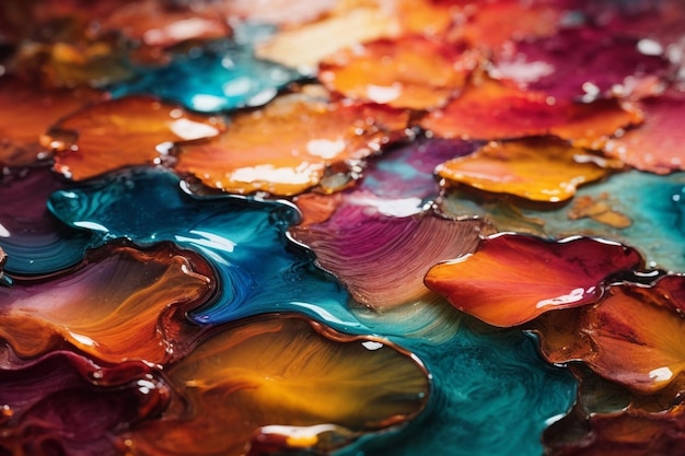 Colorful background with alcohol ink ar c