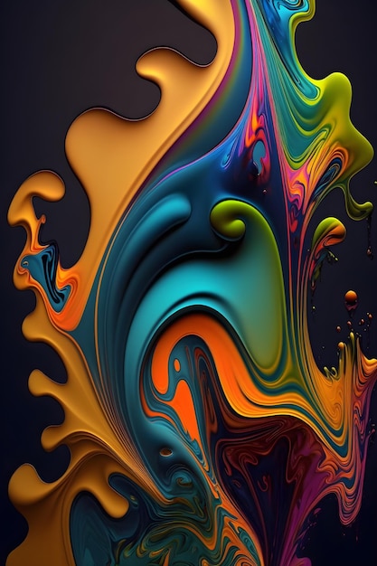 A colorful background with a black background and a colorful background.