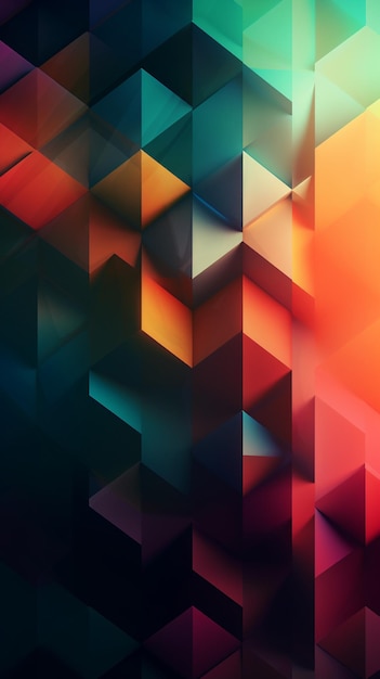 A colorful background with a black and orange background and a blue and orange background.