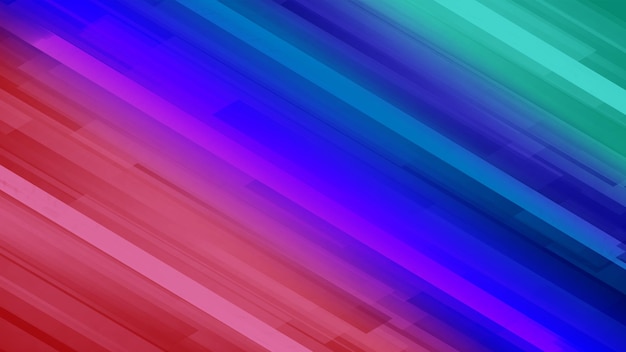 A colorful background with a blue and orange stripe.