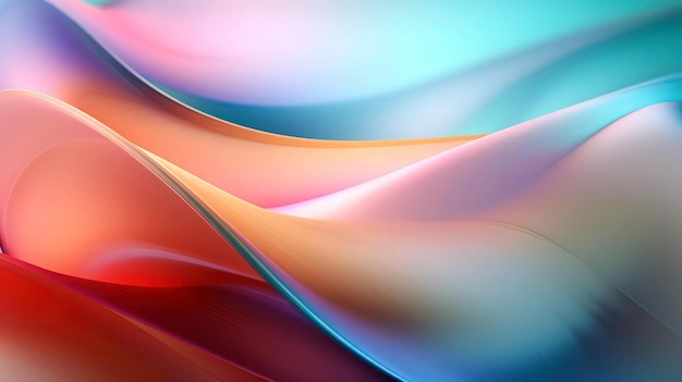 A colorful background with a blue and orange swirls