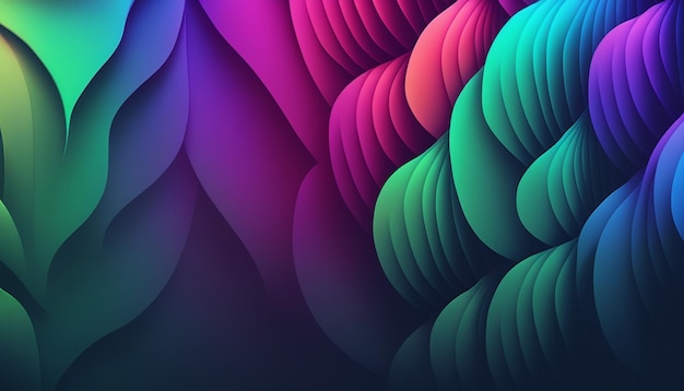 A colorful background with a blue and purple background