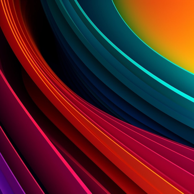 A colorful background with a blue and red background.