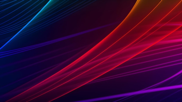 A colorful background with a blue and red lines